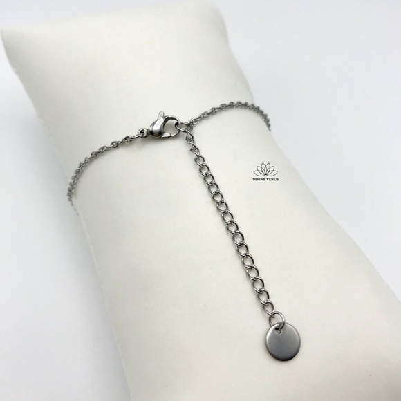 Rose Quartz Necklace | Stainless Steel - Picture 8 of 8